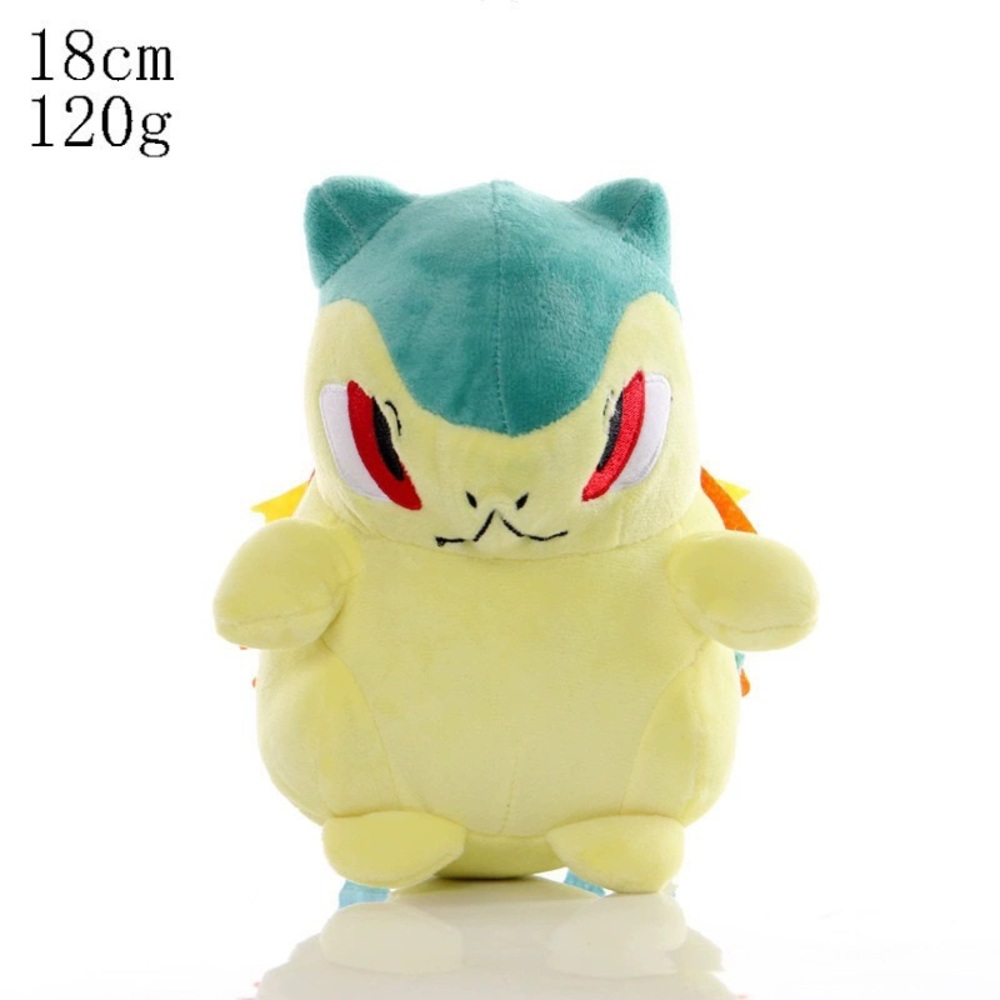Plush Dinosaur Stuffed Animal Toy - Green and Yellow
